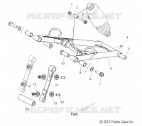 FRONT Drehmomentarm