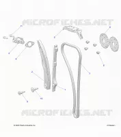 CAM CHAIN AND TENSIONER