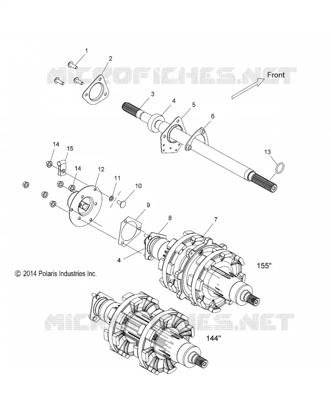 ANTRIEB, JACKSHAFT AND ANTRIEBSWELLE