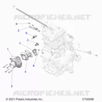 ENGINE, DROSSELKLAPPENGEHÃ„USE AND FUEL RAIL