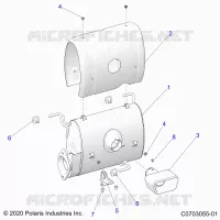 ENGINE, ABGASSYSTEM, SILENCER AND RELATED