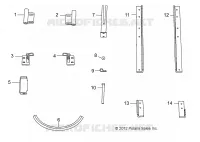 OPTIONEN, 2 PASS HARD DOOR REPLACEMENT HARDWARE