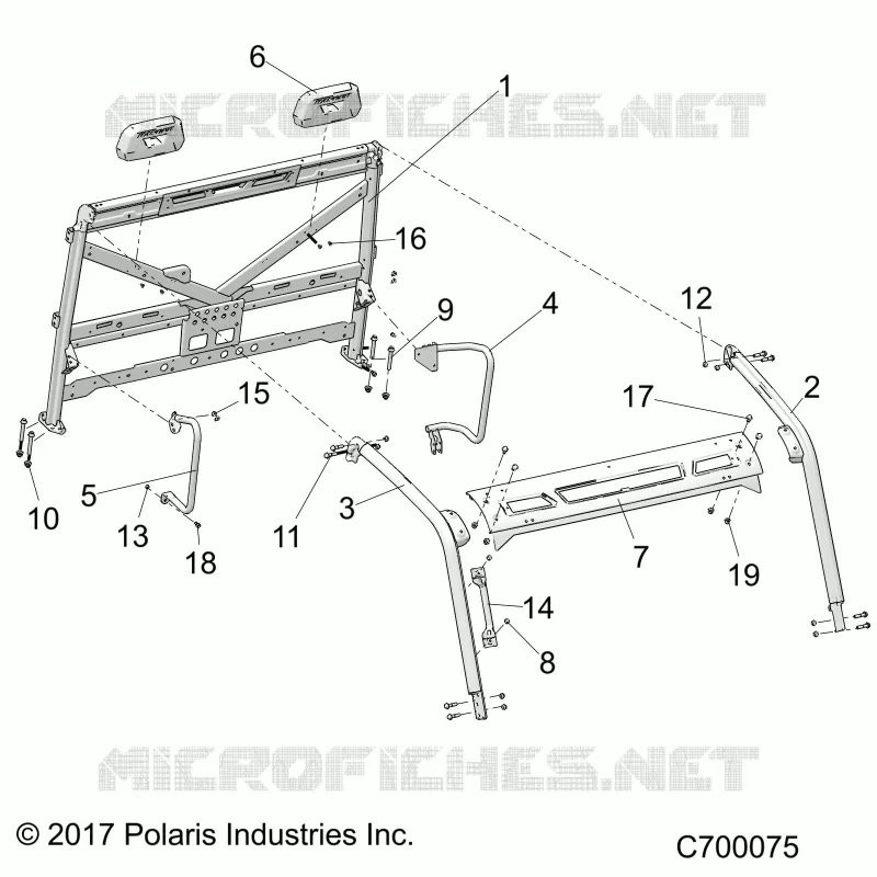 CHASSIS, CAB RAHMEN