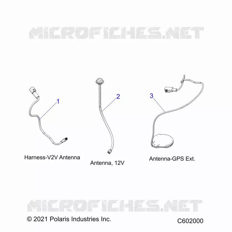 ELEKTRIC, GPS HARNESS AND ANTENNA