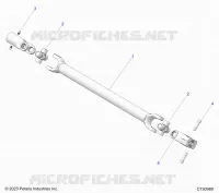 ANTRIEB, FRONT PROP SHAFT