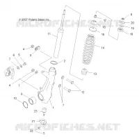 FRONT SUSPENSION STREBE