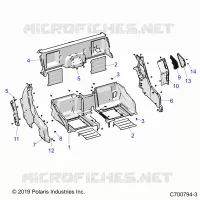 KAROSSERIE HINTEN CLOSEOFF AND FENDERS
