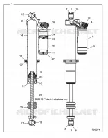 SUSPENSION, FRONT SHOCK INTERNALS