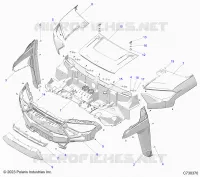 HAUBE AND FRONT FENDERS