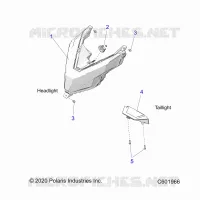 ELEKTRIC, HEADLIGHT AND TAILLIGHT