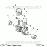 ENGINE, PISTON &amp; CRANKSHAFT