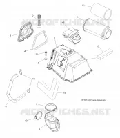 MOTOR, LUFTEINLASS (BUILT 10/23/10 AND AFTER)