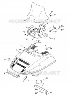 HAUBE ASSEMBLY  Indy Lite GT (4921342134005A)