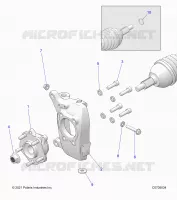 FRONT SUSPENSION CARRIER AND HUB
