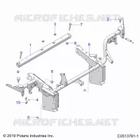 CHASSIS, FRONT RAHMEN ASM. (CANADA)