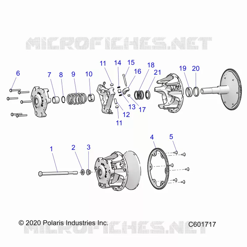 ANTRIEB, CLUTCH, PRIMARY