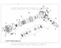 ANTRIEB, FRONT GETRIEBEGEHÄUSE INTERNALS