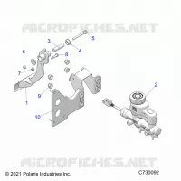 BRAKES, PEDAL AND MASTER CYLINDER