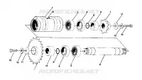 DETAILS-FRONTPLATTE 6X6 CENTER TIGHTENER ASSEMBLY-PN 1380043 (4919811981021A)