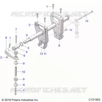 SUSPENSION, DREHSTAB