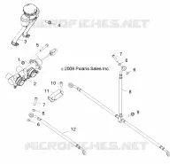 BREMSES, MASTER CYLINDER AND BREMSE LINES