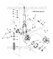 FRONT SUSPENSION STREBE