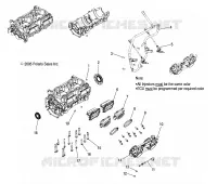 CRANKCASE/DROSSELKLAPPENGEHÄUSE MOUNTING