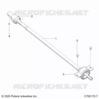 ANTRIEB, REAR PROP SHAFT