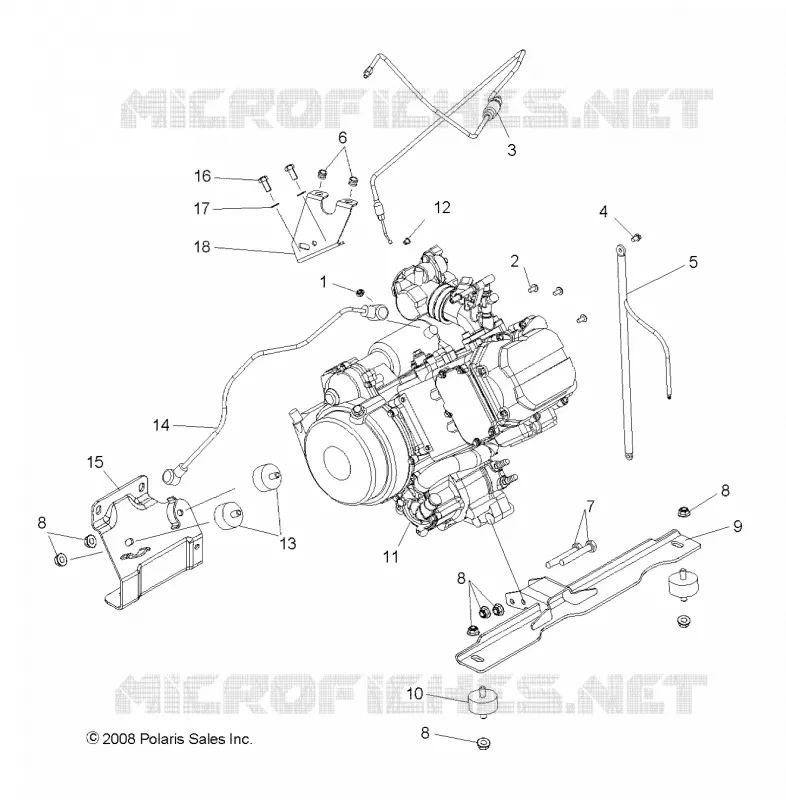 MOTOR, MOUNTING
