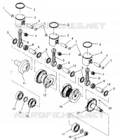 KOLBEN   KURBELWELLE XLT SPECIAL (XTRA) 0946767 (4927112711034A)