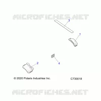 CHASSIS, EDGE COVER, TR
