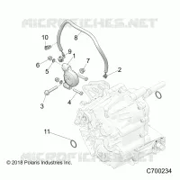DRIVE TRAIN, MAIN GEARCASE MOUNTING
