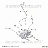 ANTRIEB, FRONT GEARCASE MOUNTING