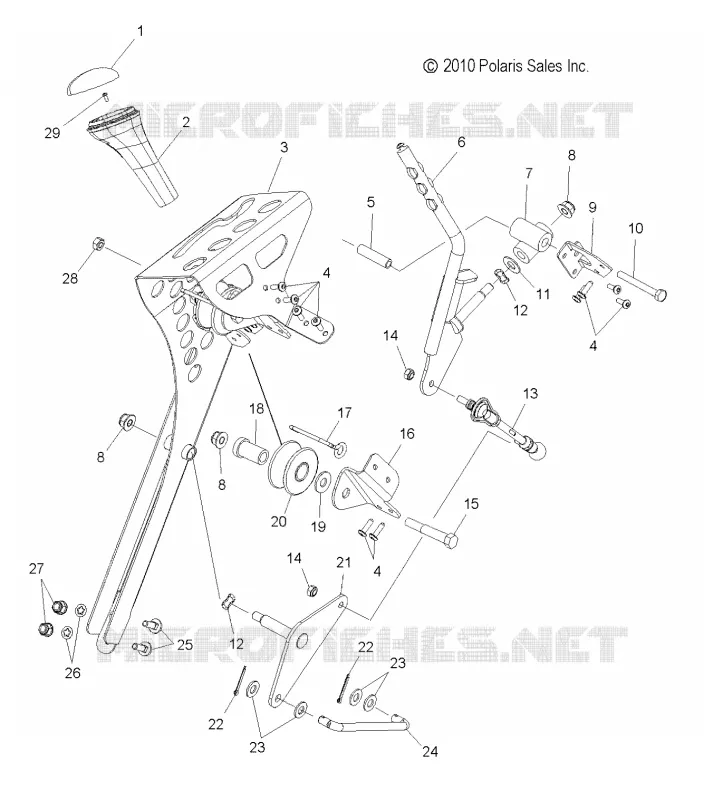 ANTRIEB, VERSCHIEBUNG LINKAGE