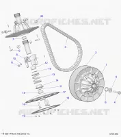 ANTRIEB, SECONDARY CLUTCH