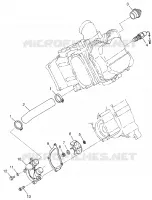 WASSERPUMPE Magnum 4X4 W97AC42A, Swedish Magnum 4X4 S97AC42E and Norwegian M (4940834083D002)