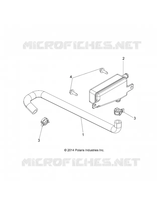 MOTOR, BREATHER HOSE