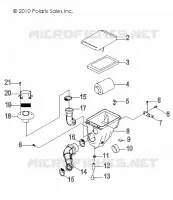 MOTOR, LUFTEINLASS SYSTEM