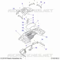 KAROSSERIE HINTEN RACK