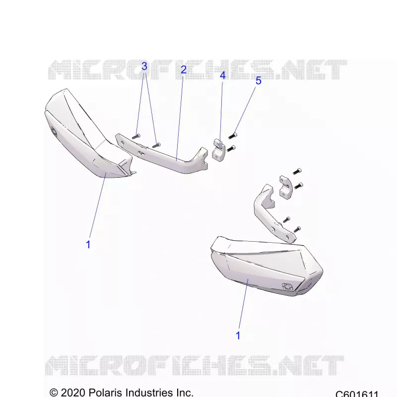 STEERING, HAND GUARDS