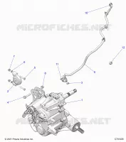 ANTRIEB, MAIN GEARCASE MOUNTING