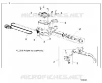 VORDERBREMSE BRAKE LEVER AND MASTER CYLINDER