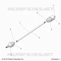 DRIVE TRAIN, HALF HINTERWELLE