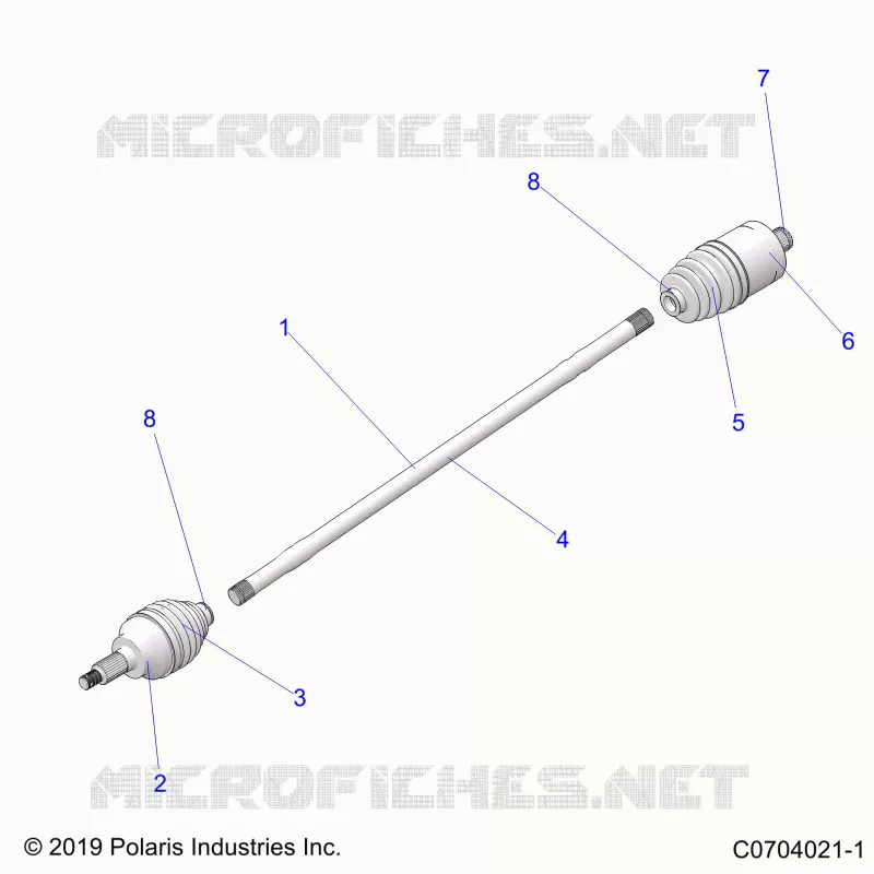 DRIVE TRAIN, HALF HINTERWELLE