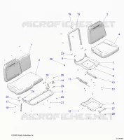 SITZ ASM. AND SLIDER