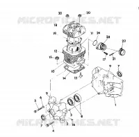 CRANKCASE AND ZYLINDER STAR LITE (4921332133026A)