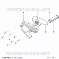 MOTOR, WATERPUMP IMPELLER AND COVER