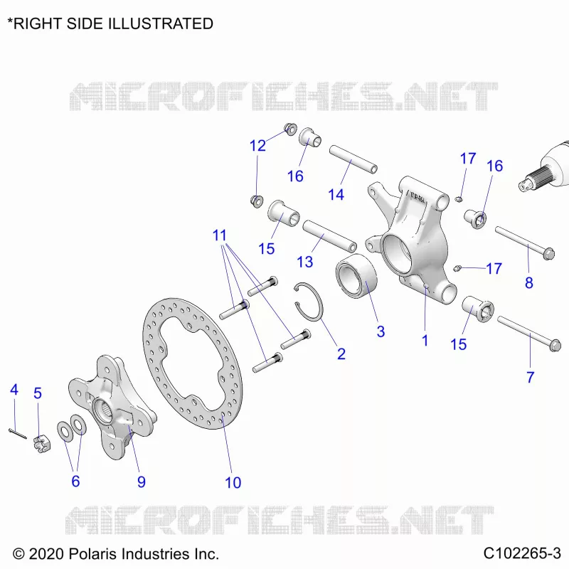 HINTERRADAUFHÃ„NGUNG HUBS, CARRIER AND BRAKE DISC