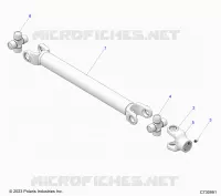 ANTRIEB, REAR PROP SHAFT