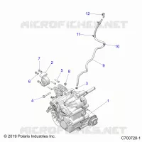 DRIVE TRAIN, MAIN GEARCASE MOUNTING